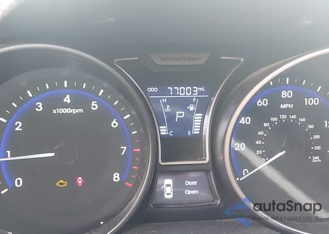 2015 Hyundai Veloster Turbo z USA, uszkodzony, nr VIN KMHTC6AEXFU223001